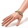 Natural Agate Round Beads Stretch Bracelets BJEW-JB07294-03-5