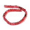 Natural Dragon Veins Agate Beads Strands G-G177-E09-05-4