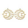 Brass Pendants KK-I010-10C-3