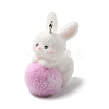 Easter Opaque Resin Pendants LS-RESI-F062-03D-1
