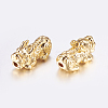 Long-Lasting Plated Alloy Beads PALLOY-G205-01G-1