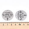Non-Tarnish 201 Stainless Steel Pendants STAS-T064-38P-30-3