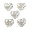 UV Plating Acrylic European Large Hole Beads X-OACR-S142-01C-1