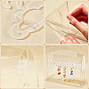 1 Set Acrylic Earring Hanging Display Stands EDIS-PH0001-45-4