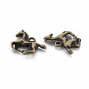 Tibetan Style Alloy Pendants TIBEP-T002-07AB-NR-3