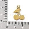 304 Stainless Steel Enamel Pendants Ion Plating(IP) LS-STAS-I349-01G-03-3