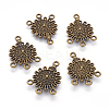 Tibetan Style Alloy Chandelier Components Links LS-MLF0145Y-2