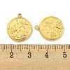 PVD Vacuum Plating 304 Stainless Steel Pendants STAS-L278-025G-3