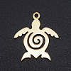 Ion Plating(IP) 304 Stainless Steel Pendants STAS-N090-JN865-2-1