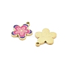304 Stainless Steel Enamel Pendants STAS-D384-05B-G-2