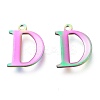 Ion Plating(IP) 304 Stainless Steel Charms STAS-H112-D-M-1