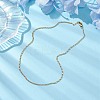 Brass Twisted Link Chain Necklaces NJEW-JN04866-2