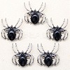 Natural Obsidian Pendants PW-WG35787-25-1