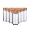 Empty Small Glass Cork Bottles LS-AJEW-WH0035-03-3x6cm-2