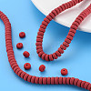 Handmade Polymer Clay Beads Strands LS-CLAY-N008-22-7
