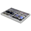 Velvet Jewelry Display Trays for Sunglasses ODIS-WH0086-165A-1
