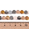 Electroplate Glass Beads Strands X-EGLA-N022-03A-A03-4