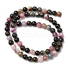 Natural Multicolor Tourmaline Beads Strands G-K402-A01-6mm-3