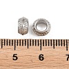 304 Stainless Steel Beads STAS-D394-02G-P-3