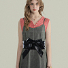 Bowknot PU Leather Wrap Around Waist Bands AJEW-WH20033-042A-5