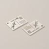 Tibetan Style Alloy Charms FIND-CJC0006-52AS-1