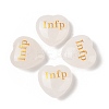 Natural Quartz Crystal Heart Engraving MBTI Figurines Statues for Home Office Desk Decorations G-K353-05H-1