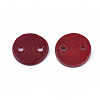 Spray Paint Freshwater Shell Links connectors LS-X-SHEL-S276-27E-2