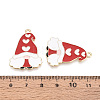 Alloy and Enamel Pendants ENAM-T021-20A-3