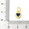 Brass Micro Pave Cubic Zirconia Pendants KK-H204-01G-01-3