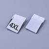 Clothing Size Labels(4XL) FIND-WH0045-E01-1