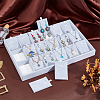 1Pc 18-slot Velvet Necklace & Pendant Organizer Holder ODIS-AR0001-09-4