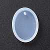 Oval Shape DIY Silicone Pendant Molds AJEW-P038-01-2