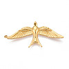 304 Stainless Steel Pendants STAS-T065-68G-1
