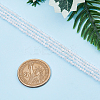 2 Strands Natural Rainbow Moonstone Beads Strands G-FI0001-08-5