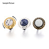Adjustable Alloy & Iron Bezel Cup Ring Base with Rotatable Tray MAK-T012-05G-5