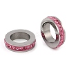 304 Stainless Steel European Beads STAS-Z090-03P-04-1