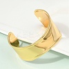304 Stainless Steel Cuff Bangles for Women BJEW-Z097-10G-3