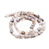 Natural Botswana Agate Beads Strands G-C179-A18-02-3