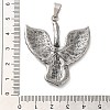 304 Stainless Steel Pendants LS-STAS-Z045-02B-AS-3