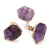 Natural Amethyst Finger Rings RJEW-G332-01C-G-1