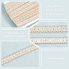 Polyester Braided Lace Trim OCOR-WH0078-09D-4