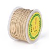 Polyester Milan Cord for DIY Jewelry Craft Making OCOR-F011-D16-2