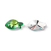 Electroplate Transparent Glass Pendants GLAA-A008-09C-2