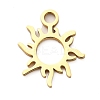 304 Stainless Steel Pendants LS-STAS-M117-01A-G-1