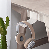 2Pcs Acrylic Headphone Holder Sets ODIS-WH0011-49-6