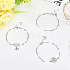 18Pcs 304 Stainless Steel Chain Bracelet Making MAK-SC0001-34-3