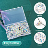 2 Strands Electroplate Transparent Glass Faceted Teardrop Beads Strand EGLA-TA0001-36A-5