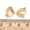 Brass Clip-on Earring Findings KK-A281-30G-3