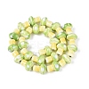 Handmade Porcelain Beads PORC-N012-03G-2