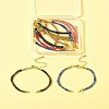 8Pcs 8 Colors Nylon Cord Bracelets MAK-FS0001-05-8